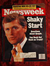 NEWSWEEK Magazine August 29 1988 George Bush Dan Quayle Michael Keaton - £6.88 GBP