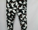 NEW LuLaRoe Tall &amp; Curvy 2 Halloween Leggings Black With Spiders &amp; Ghosts - £12.21 GBP