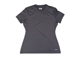 Women’s Black Oofos Activewear T-shirt Sz Medium  - $361.14 MXN