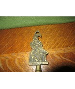 Vintage Brass Fireplace Fork-&quot;PUNCH&quot; Of Punch &amp; Judy-England-Markings-20&quot; - $24.95