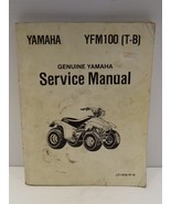 Yamaha YFM100 (T-B) Genuine Service Manual LIT-11616-YF-10 1989 1st ed. - $44.99