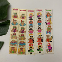 Vintage Cardesigns Toots Teddy Bear Sticker Lot 80s Beach Workout Barely... - £31.02 GBP