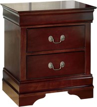 Traditional 2 Drawer Nightstand, Dark Brown, By Signature Design By Ashley - £133.64 GBP