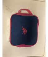 U.S. Polo Assn. Pink/blue BIG PONY Insulated Lunch Box Tote Bag - $12.00