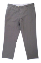 Daniel Cremieux Men&#39;s Chino Pants 42x30 Pima Cotton Flat Front Gray - £11.48 GBP