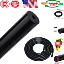Versatile 5FT Black Silicone Vacuum Tubing 4mm ID – 130PSI Max &amp; Heat Re... - $18.80