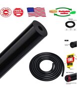 Versatile 5FT Black Silicone Vacuum Tubing 4mm ID – 130PSI Max &amp; Heat Re... - $26.56 CAD
