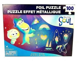Cardinal Disney Pixar Soul Movie Kids Foil Effect Jigsaw Puzzle 100pc 11&quot; x 15&quot; - £15.41 GBP