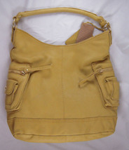 Linea Pelle Dylan Shoulder Bag YELLOW - £250.95 GBP