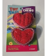 Tiny Tales SA Loofah Heart Chews 2Pk Small Animal Toys Ideal For Guinea ... - £6.97 GBP