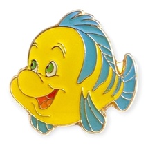Little Mermaid Disney Tiny Pin: Happy Flounder - $29.90