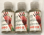 3 Pack~The Body Shop STRAWBERRY Hand Cleanser 2 oz NEW - £14.63 GBP
