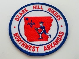 Advertising Patch Logo Emblem Sew vtg patches Arkansas Ozark Hikers AVA ... - £11.68 GBP