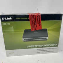 NEW D-Link DES-1105 5 Port 10/100 Desktop Gigabit Switch (A16) - €20,32 EUR