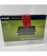 NEW D-Link DES-1105 5 Port 10/100 Desktop Gigabit Switch (A16) - $438.03 MXN