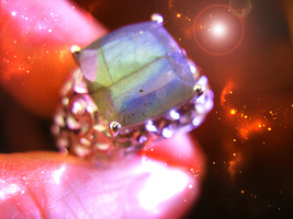 Haunted Ring The Ascended King Of Light Highest Light Collection Ooak Magick - £564.00 GBP