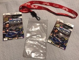 Pepsi 400 At Daytona Fl July 2, 2005 Jeff Gordon 24 Racing Lanyard 2 Tkts 1 Slve - £22.34 GBP