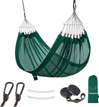 Kingcamp Double Mesh Hammock, Camping Hammock Breathable Transportable - £34.72 GBP