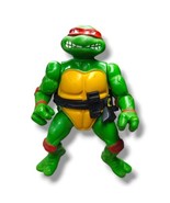 Vtg 1988 Teenage Mutant Ninja Turtles Raphael Soft Head Action Figure TMNT - £19.53 GBP