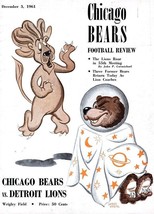 1961 DETROIT LIONS VS CHICAGO BEARS 8X10 PHOTO FOOTBALL NFL PICTURE - $4.94