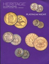 Heritage U.S. Coin Auction Catalog August 5 7 9 2014 Platinum Night Chicago - £29.41 GBP