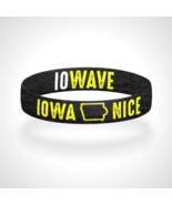 Reversible Iowa Nice &amp; Iowave Wristband Bracelet Proceeds Donated to Hos... - $16.46 CAD