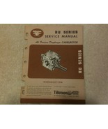 Tillotson  carburetor service manaul for the model &quot; HU &quot;  carb  - €14,63 EUR