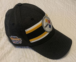 Pittsburgh Steelers NFL 39thirty New Era stretch fitted cap hat medium-large - £11.12 GBP