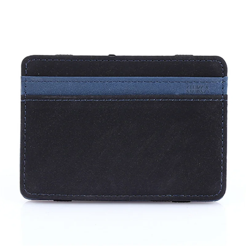 CUIKCA Korean Version Magic Wallet  Clips work Nubuck Leather Wallet Carteira Wo - £46.30 GBP