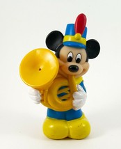 Walt Disney Co Mickey Mouse Squirt Water Toy Band Leader Arco Toys Vintage - £5.58 GBP