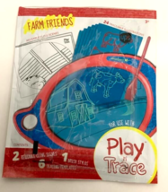 Boogie Board Play n’ Trace Doodle Pad FARM FRIENDS Accessory Pack Draw - $7.88