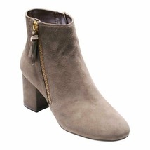 Cole Haan Womens Saylor Grand Bootie ll Morel Suede Ankle Boots Size 8 BNIB - £58.18 GBP