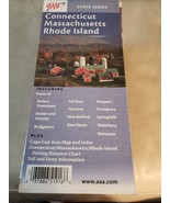 Folded AAA 2003-2004 map Connecticut Massachusetts Rhode Island  - £7.88 GBP