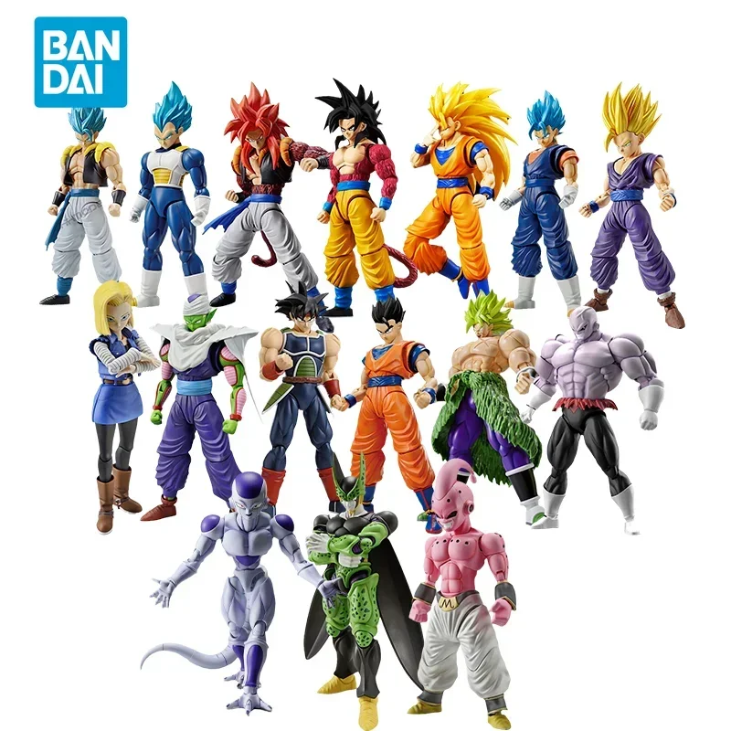 Bandai Original Dragon Ball Anime Figure-rise Son Goku Vegeta Son Gohan Cel - £43.49 GBP+