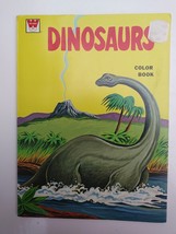 1974 Whitman Dinosaurs Coloring Book UnColored Unused, Paperback - $156.75 MXN