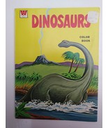1974 Whitman Dinosaurs Coloring Book UnColored Unused, Paperback - $155.46 MXN
