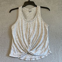 Calia By Carrie Underwood Workout Racerback Tank Size M  Gray - £8.51 GBP