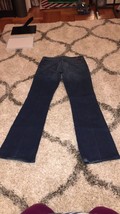 7 For All Mankind FLYNT size 28 x 31.5  Distressed Zig Zag Blue Jeans - $49.99