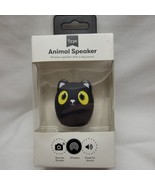 Black Cat Wireless Pet Speaker Fun Novelty Animal Music Listen Audio  - $19.64