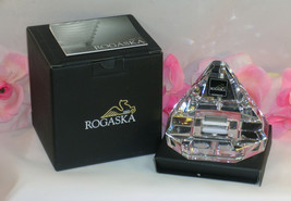 New  Rogaska Crystal iPhone iPod iPad Charging Station Desk Top USB Connector - £39.95 GBP