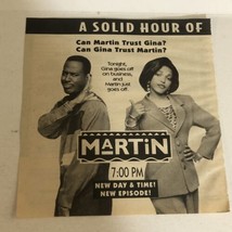 Martin Vintage Tv Guide Print Ad Martin Lawrence Tisha Campbell TPA24 - $5.93