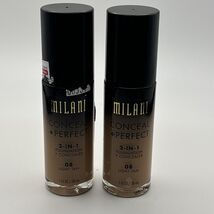 2X Milani Conceal Perfect 2 in 1 Foundation/Concealer 1 oz. - 08 Light Tan  - $21.14