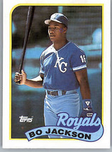 1989 Topps 540 Bo Jackson  Kansas City Royals - $19.99