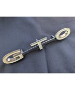 Gto Emblème Chrome Blanc Voiture Badge Script Logo Métal Remplacement 3 ... - $580.42 MXN