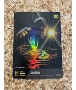 2022 HRO Physical Card ONLY CHAPTER 2 Sinestro Legendary Holo SP Rare - €15,44 EUR