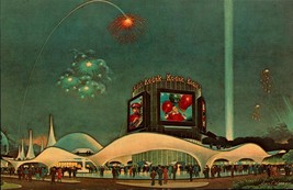 New York Worlds FAIR-1964-65-KODAK Pavilion -VINTAGE Postcard BK53 - £3.11 GBP