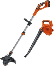 Black Decker 40V Max* String Trimmer/Edger And Sweeper Combo (Lcc140). - $212.98