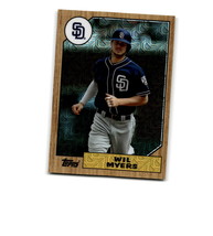 2017 Topps #87-WM Wil Myers Silver Pack - £1.55 GBP