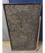 Antique Victor Gaskets Display board  vintage  34 X 44 - $495.36 CAD