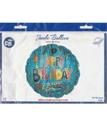 CTI Jumbo Happy Birthday 31&quot; Foil Balloon  ~ ranjacuj - $188.82 MXN